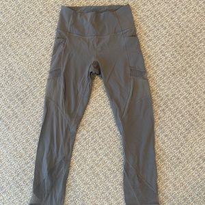 Lululemon leggings, mesh design